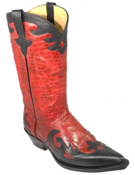 LADY JUAREZ BLACK COWHIDE 139FFB