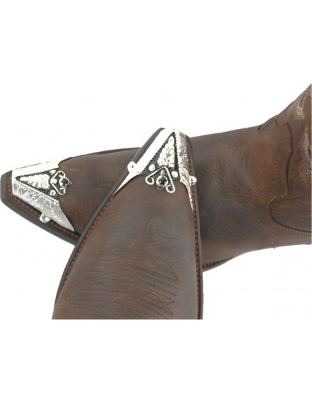 POINTES DE BOTTES PERLE GRAND MODELE NOIR