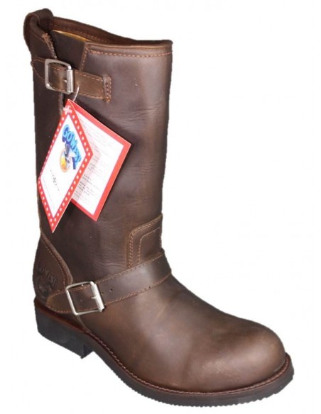 TERMINATOR CRAZY CAFE DOUBLE CUIR HOMME GOWEST SANTIAG