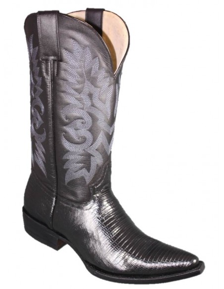 LAGARTO NOIR IMITATION LEZARD HOMME