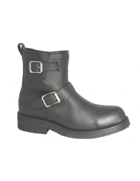 TERMINATOR BLACK STEEL TOE MEN GOWEST BOOTS