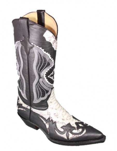 DESPERADO NOIR PYTHON NATUREL FEMME GOWEST SANTIAG